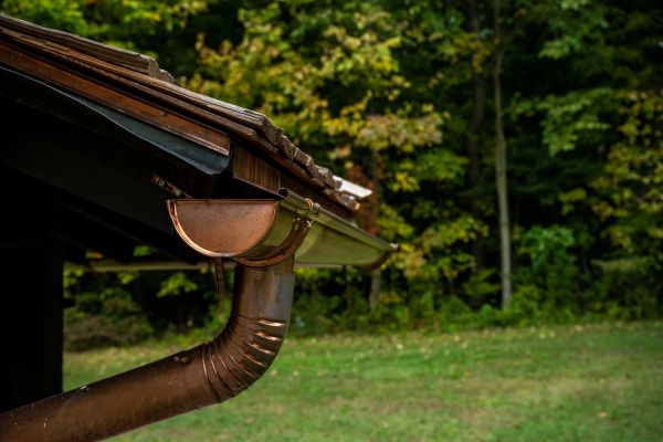 Copper Gutter Replacement in Davidson