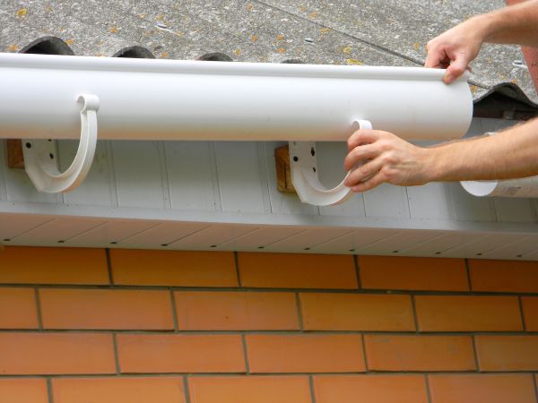 Half Round Gutter Installation in Davidson