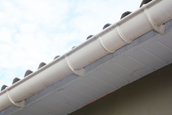 Plastic Gutter Installation in Davidson