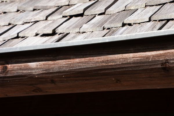 Wood Rain Gutter Installation in Davidson